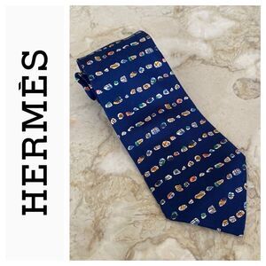 Hermes 100% Silk Tie